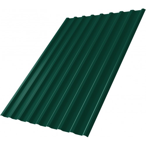 Профнастил С20R Grand Line 0,7 ПЭ слим RAL 6005 зеленый мох