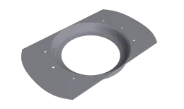 Приемник воды круглый Vortex Проект 146мм RAL 7004 сигнальный серый