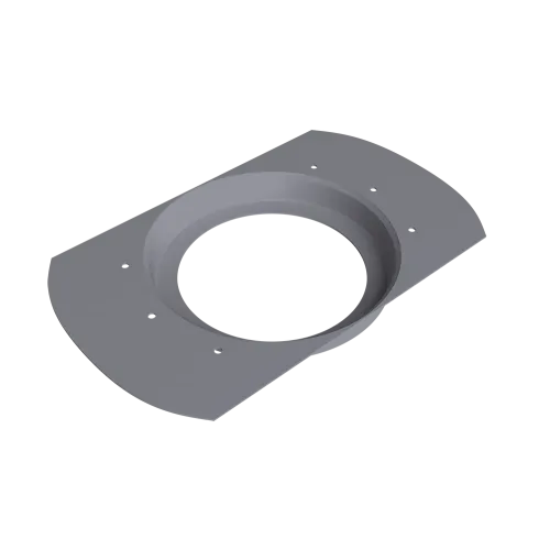 Приемник воды круглый Vortex Проект 146мм RAL 7004 сигнальный серый