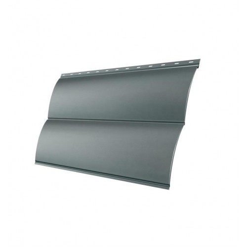 Блок-хаус new Grand Line 0,45 PE с пленкой RAL 7005 мышино-серый