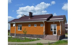 ЭкоБрус 0,345 Gofr 0,45 Drap RR 32 темно-коричневый