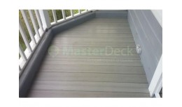 Террасная доска MasterDeck вельвет и тиснение Серый 6м