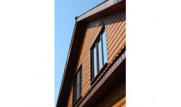 Блок-хаус new Grand Line 0,45 Print Elite с пленкой Antique Wood TwinColor