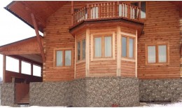 Вертикаль 0,2 line 0,45 Print Elite с пленкой Golden Wood TwinColor