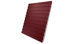 Профнастил C8A 0,5 Satin RAL 3005 красное вино