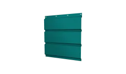 Софит металлический полная перфорация 0,45 PE с пленкой RAL 5021 водная синь