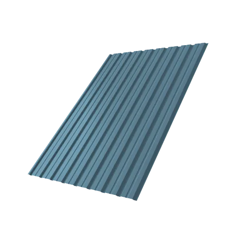 Профнастил С10B 0,45 Drap TX RAL 5024 пастельно-синий