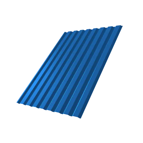 Профнастил С20A 0,5 PE RAL 5005 сигнальный синий