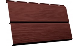 ЭкоБрус 3D 0,345 0,45 PE с пленкой RAL 3009 оксидно-красный
