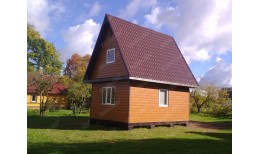 ЭкоБрус 0,345 Grand Line 0,5 GreenCoat Pural BT, matt RR 32 темно-коричневый (RAL 8019 серо-коричневый)