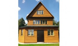 Блок-хаус new Grand Line 0,5 GreenCoat Pural BT, matt RR 32 темно-коричневый (RAL 8019 серо-коричневый)