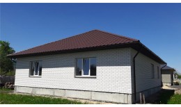 Металлочерепица камея 0,5 Satin Matt RAL 8017 шоколад