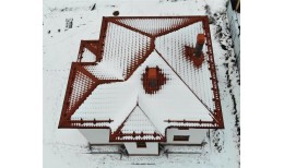 Металлочерепица классик 0,5 Satin Matt RAL 8004 терракота