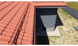 Металлочерепица классик 0,5 Satin Matt RAL 8004 терракота