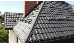 Металлочерепица квинта плюс Grand Line 0,5 PurLite Matt RAL 9005 черный