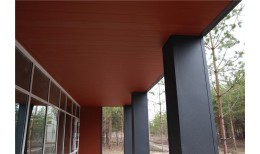 Вертикаль 0,2 gofr 0,5 PurLite Matt с пленкой RAL 8004 терракота