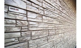 Панель фасадная GL "ЯФАСАД" Крымский сланец серебро