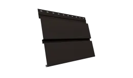 Квадро брус 3D 0,5 Satin с пленкой RR 32 темно-коричневый