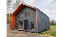 Вертикаль 0,2 prof 0,5 Rooftop Бархат с пленкой RAL 7024 мокрый асфальт