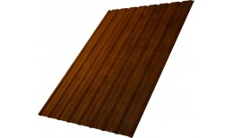 Профнастил C10B фигурный 0,45 Print-Double Premium Golden Wood Intense F