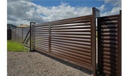 Ламель жалюзи Tokyo 0,45 PE-Double с пленкой RAL 8017 шоколад