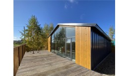 Кликфальц Pro Grand Line 0,45 PE с пленкой на замках RAL 7024 мокрый асфальт