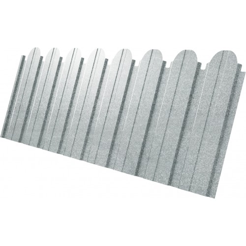 Профнастил C10B фигурный Grand Line 0,45 Zn