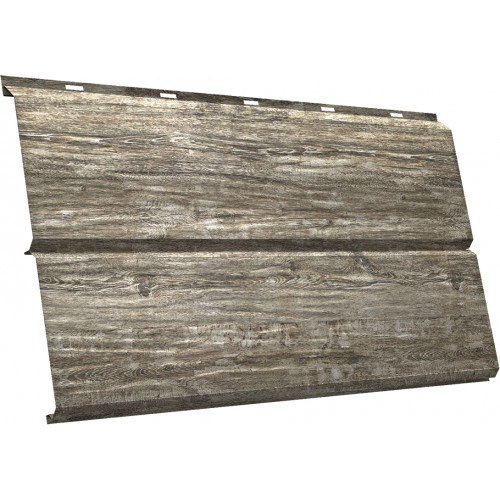 ЭкоБрус 3D 0,345 Grand Line 0,45 Print Elite с пленкой Nordic Wood TwinColor