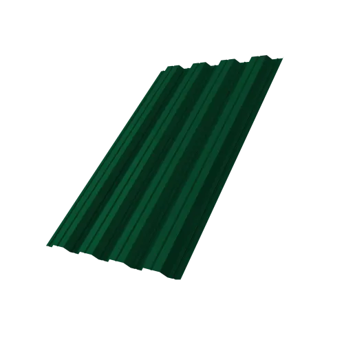 Профнастил НС44R 0,5 PE RAL 6005 зеленый мох