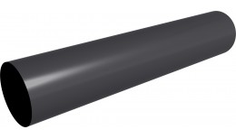 Труба Дизайн 100 ПВХ Grand Line 3м графит (RAL 7024)