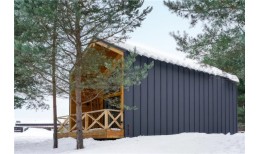 Кликфальц Pro Grand Line 0,5 Satin Matt с пленкой на замках RAL 7024 мокрый асфальт