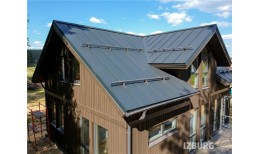 Кликфальц Grand Line 0,45 Drap ST с пленкой на замках RAL 7016 антрацитово-серый