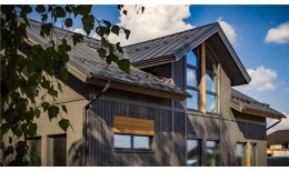 Кликфальц Pro Line Grand Line 0,5 PurLite Matt с пленкой на замках RAL 7024 мокрый асфальт