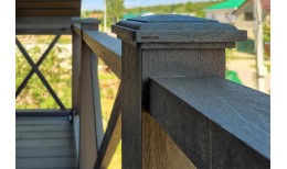 Перила ДПК Grand Line 84х45мм Венге 4м