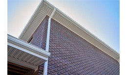 Воронка врезная прямоугольная Vortex Lite PE RAL 9003 сигнальный белый