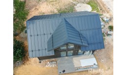 Кликфальц Grand Line 0,5 GreenCoat Pural BT, matt с пленкой на замках RR2H3 (RAL 7016 антрацитово-серый)