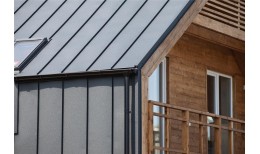 Кликфальц Grand Line 0,5 GreenCoat Pural BT, matt с пленкой на замках RR2H3 (RAL 7016 антрацитово-серый)