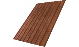 Профнастил C10B фигурный 0,45 Print Premium Rowan Wood Intense FTC