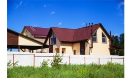 Металлочерепица камея Grand Line 0,5 PurLite Matt RAL 3005 красное вино