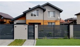 Ламель лицевая 150 жалюзи Texas 0,45 Drap ST с пленкой RAL 7024 мокрый асфальт