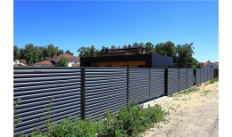 Ламель жалюзи Tokyo 0,45 Drap ST с пленкой RAL 9005 черный