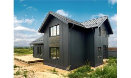 Кликфальц Pro Line Grand Line 0,5 Rooftop Бархат с пленкой на замках RAL 7024 мокрый асфальт