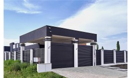 Ламель жалюзи Milan 0,5 Rooftop Бархат с пленкой RAL 9005 черный