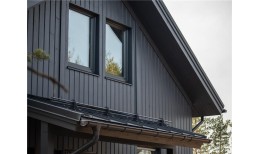 Кликфальц Pro Line Grand Line 0,5 Satin Matt с пленкой на замках RAL 7024 мокрый асфальт