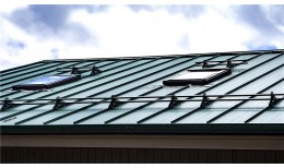 Кликфальц Pro Line Grand Line 0,45 Drap ST с пленкой на замках RAL 6005 зеленый мох