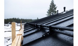 Кликфальц Pro Grand Line 0,5 Satin Matt с пленкой на замках RAL 9005 черный