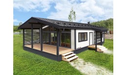 Кликфальц Pro Grand Line 0,5 Satin Matt с пленкой на замках RAL 9005 черный