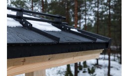 Кликфальц Pro Grand Line 0,5 Satin Matt с пленкой на замках RAL 9005 черный