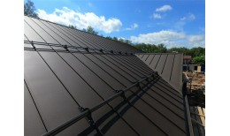 Кликфальц Pro Grand Line0,5 Satin Matt с пленкой на замках RR 32 темно-коричневый