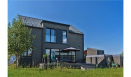 Кликфальц Pro Grand Line 0,5 Satin Matt с пленкой на замках RAL 7016 антрацитово-серый